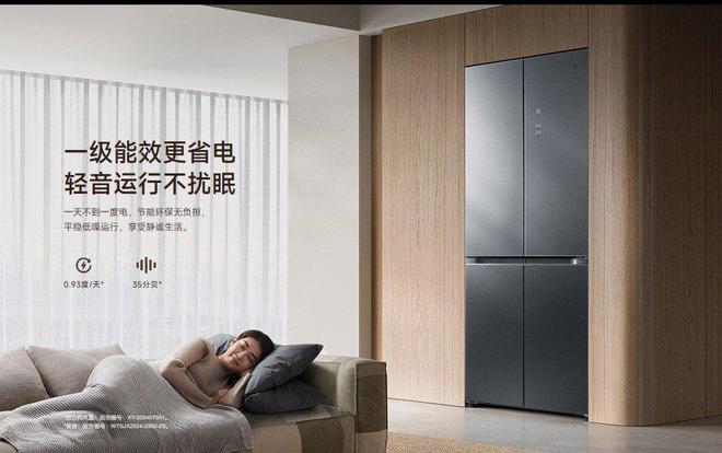 Pro 十字508L双系统冷藏冷冻尊龙凯时新版APP米家冰箱 分储鲜(图7)